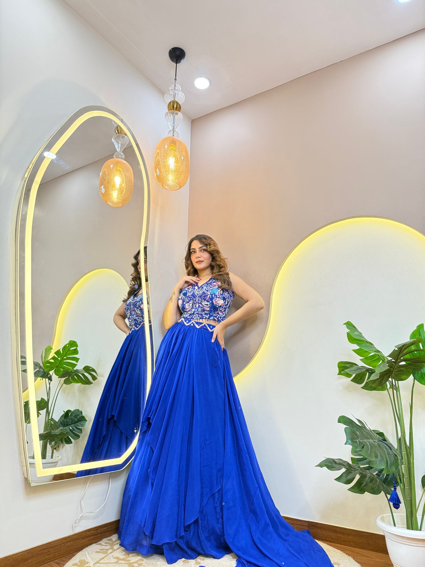 GULFSHA OUTFIT LEHNGA CHOLI
