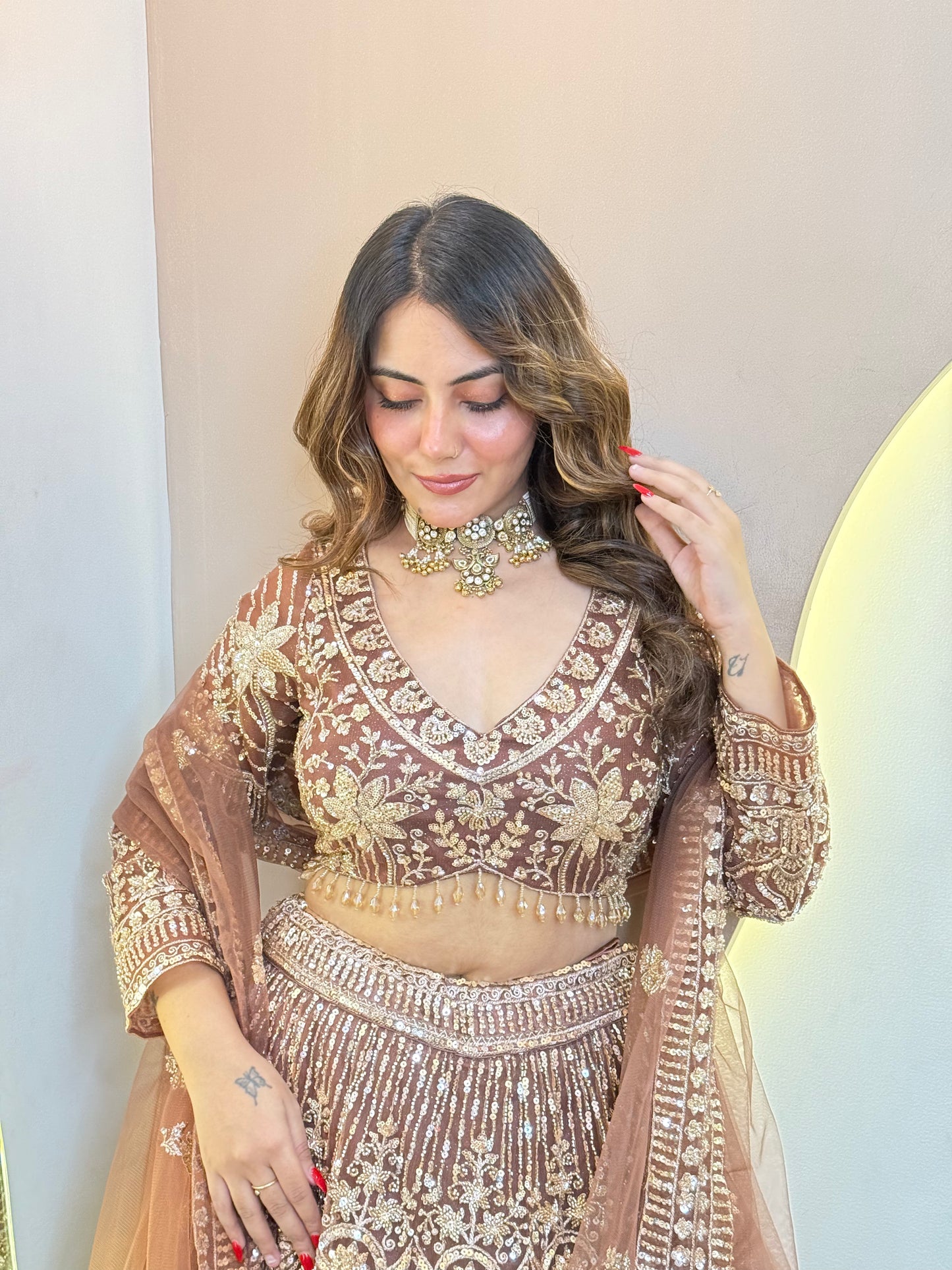 LAYLA OUTFIT CROP TOP SKIRT