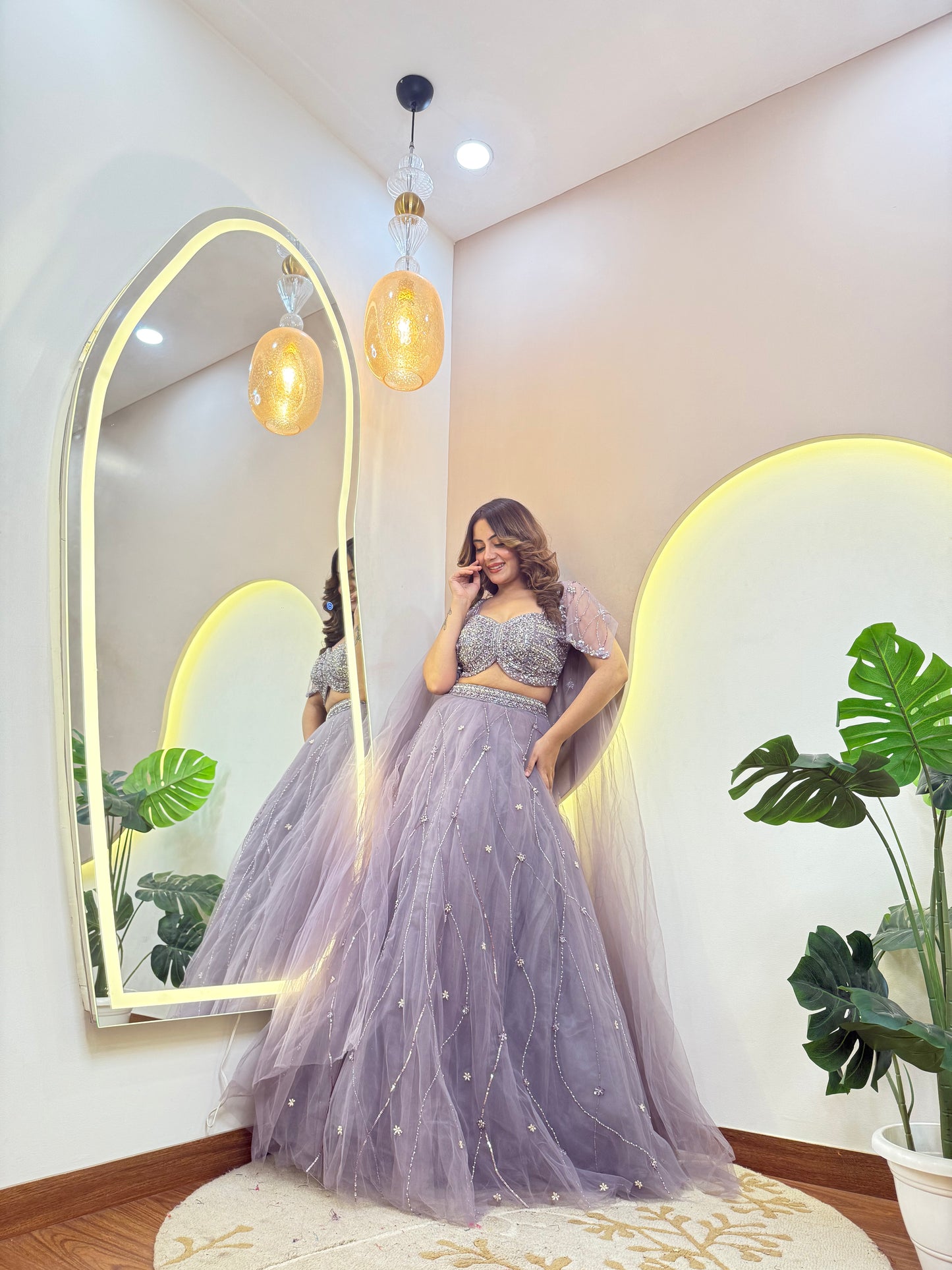 ZEINA OUTFIT CROP TOP SKIRT
