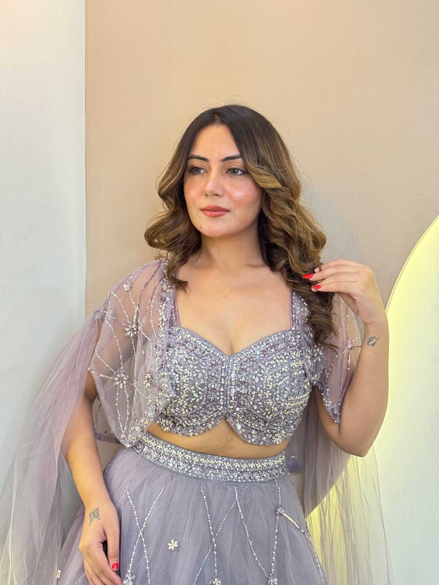 ZEINA OUTFIT CROP TOP SKIRT