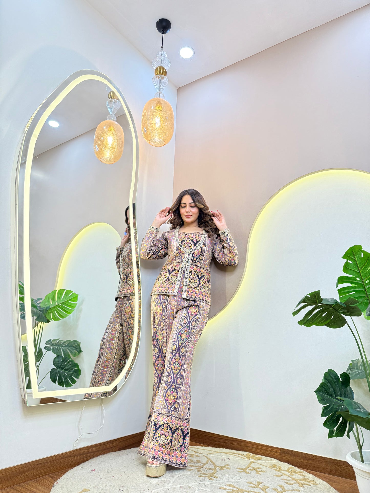 "HUSNA" CORD SET JECKET STYLE
