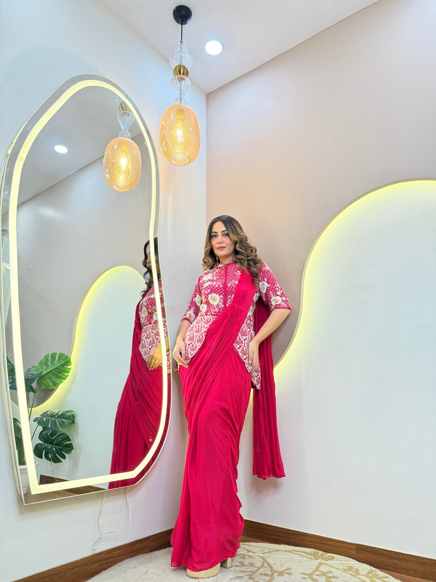 "SHANVI " DRAPE SAREE