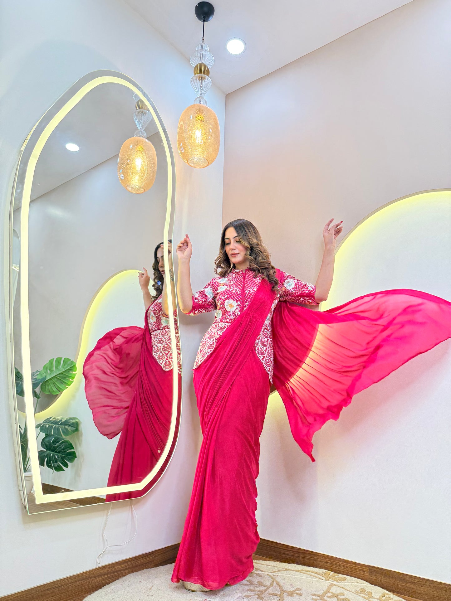 "SHANVI " DRAPE SAREE