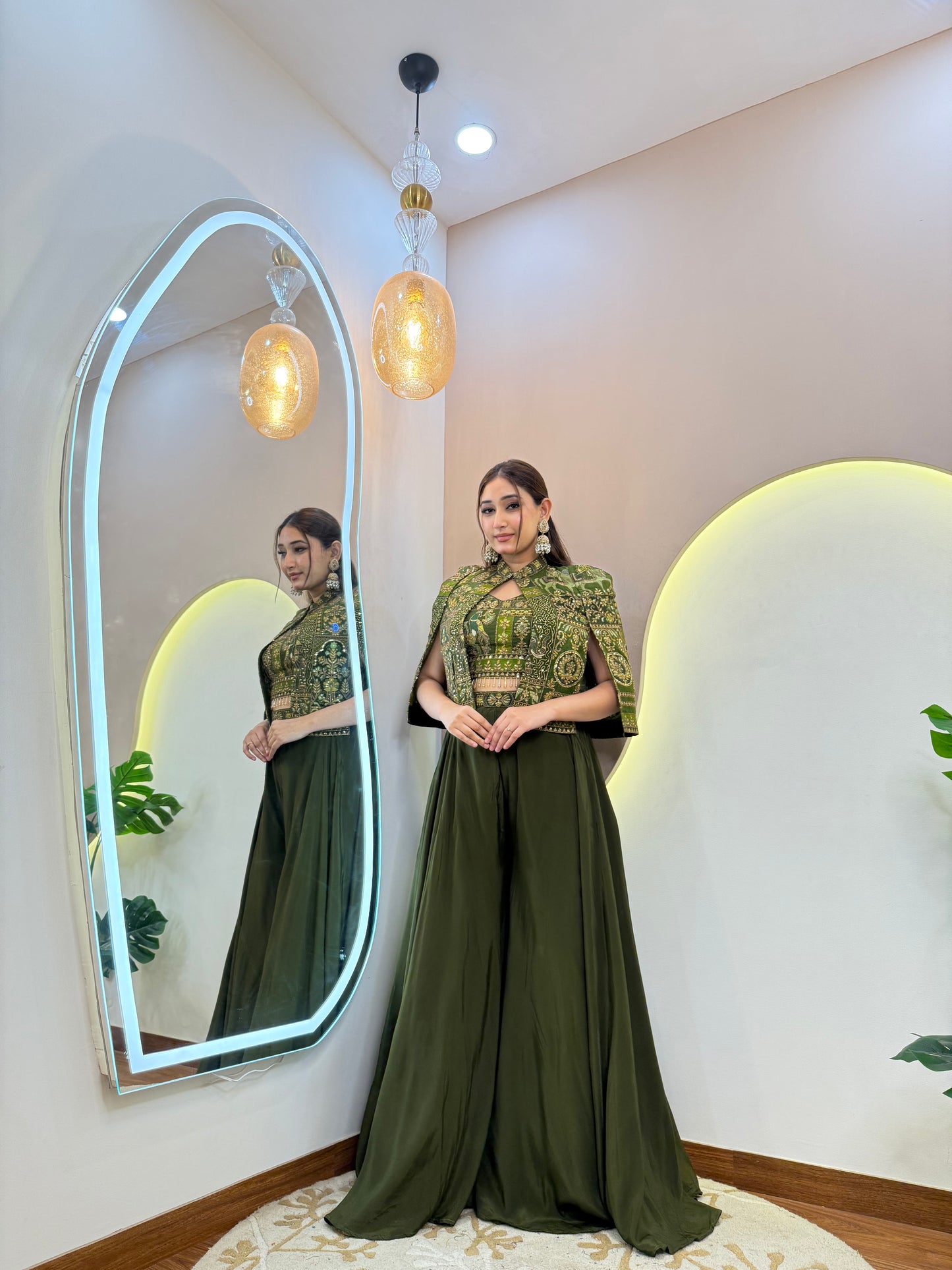 "DIYANA" Plazo Set