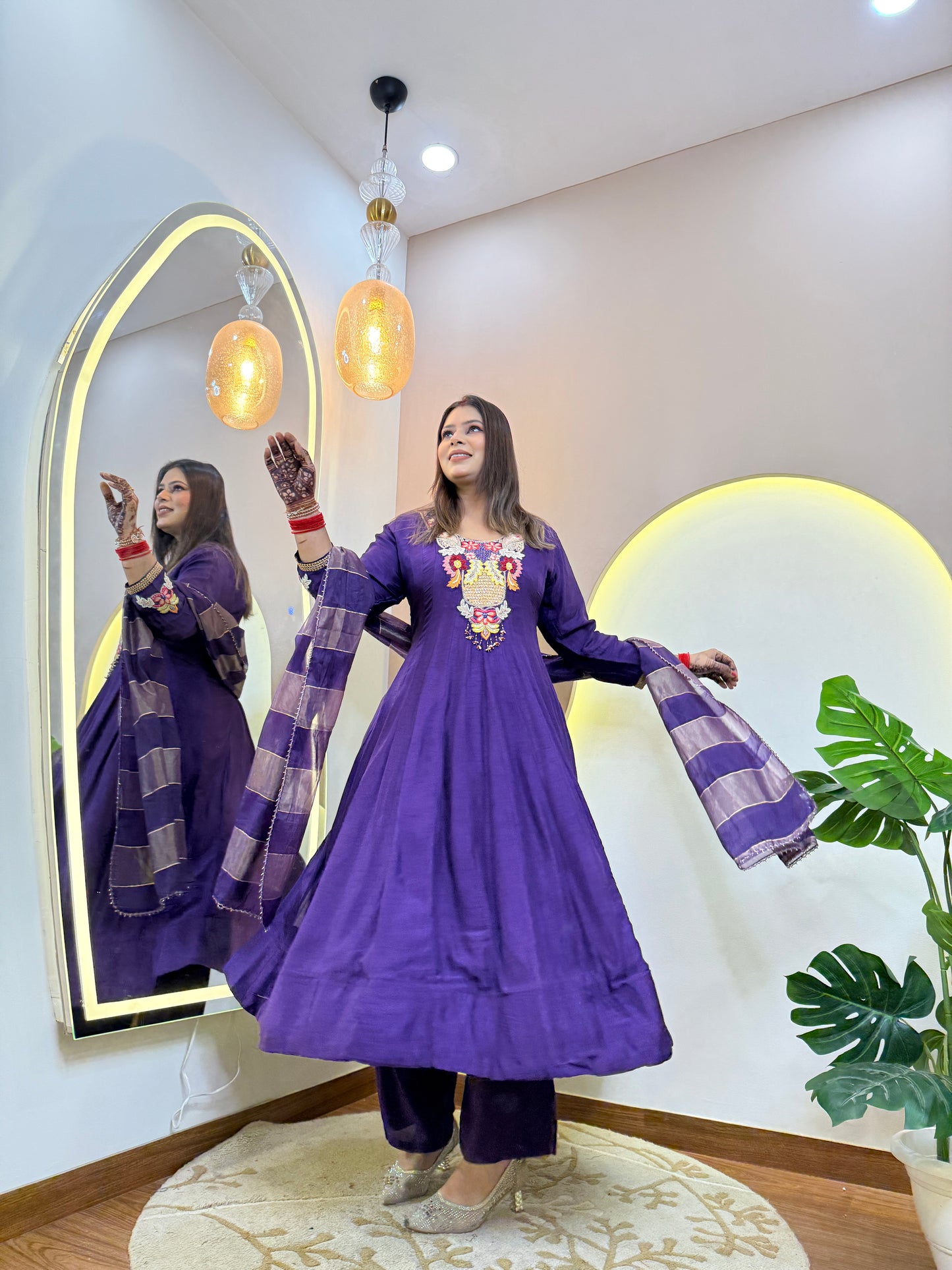 ANARKALI PANT SUIT OUTFIT GOWN