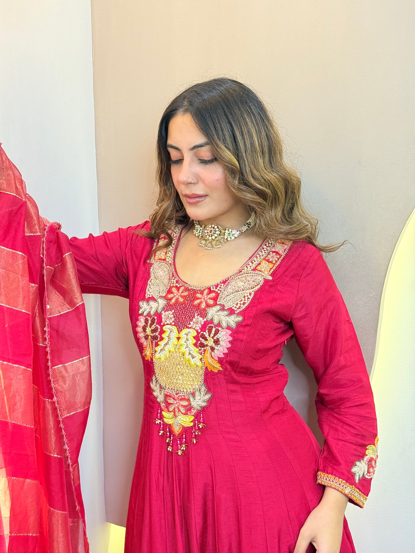 ANARKALI PANT SUIT OUTFIT GOWN