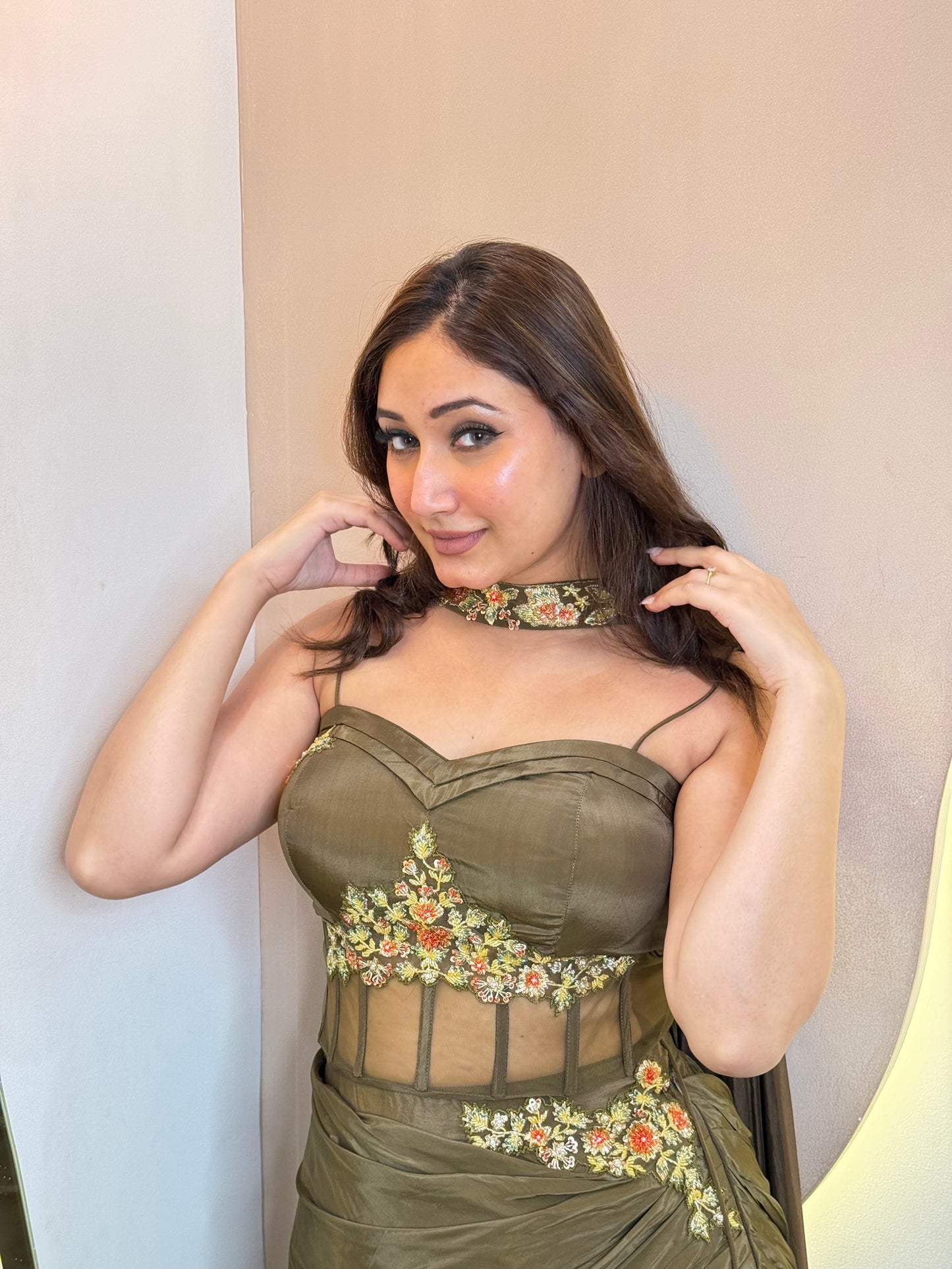 "YASMEEN" PARTYWEAR GOWN