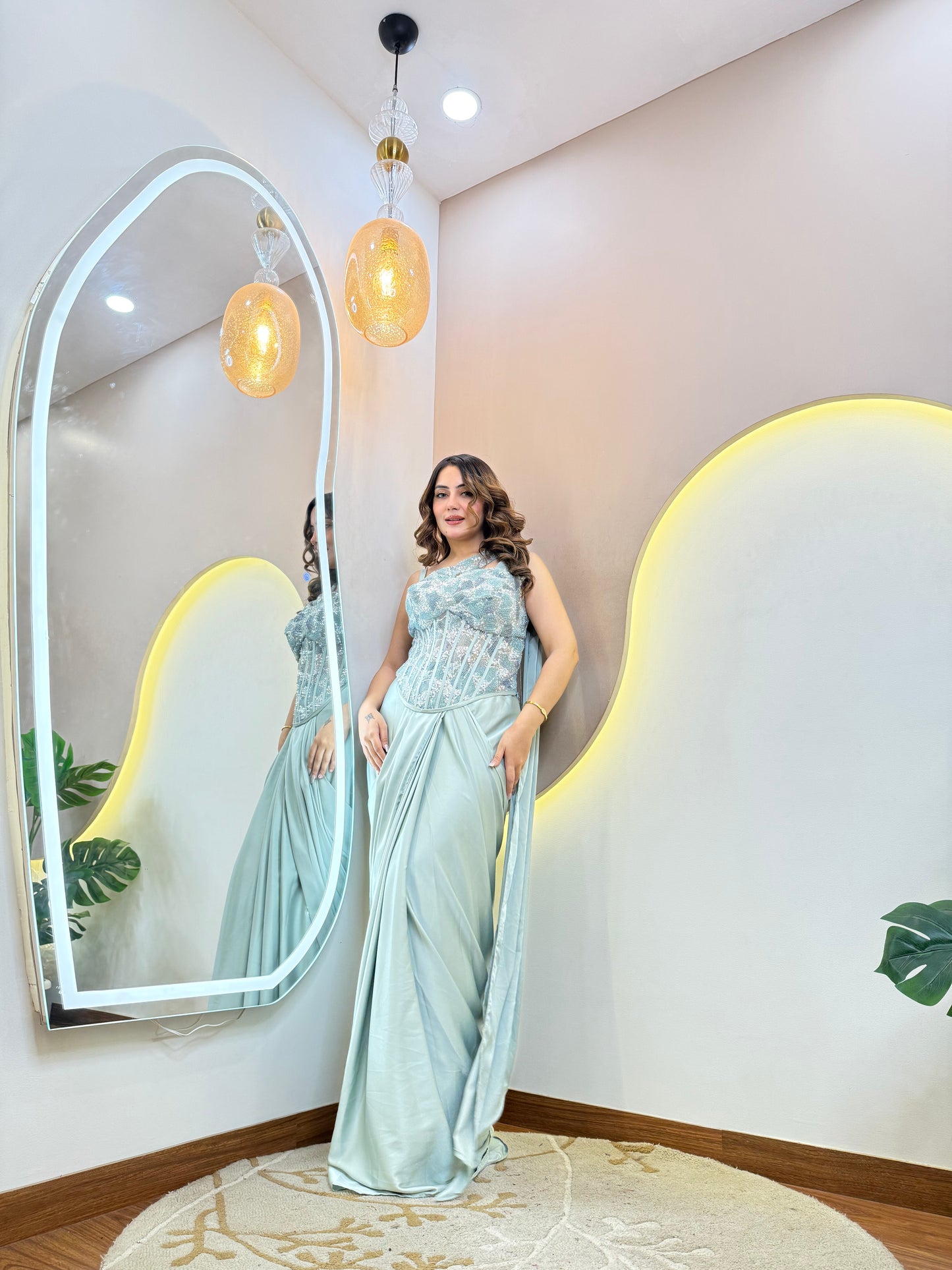 "BASMA " DRAPE SAREE