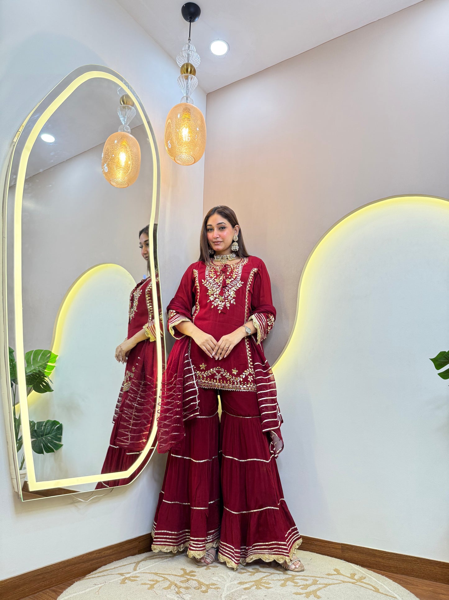 "SARIKA" SHARARA SUIT