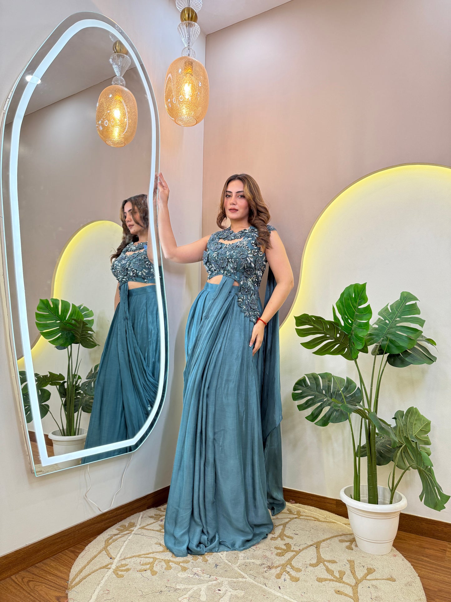 "SAMIRA" DRAPE SAREE