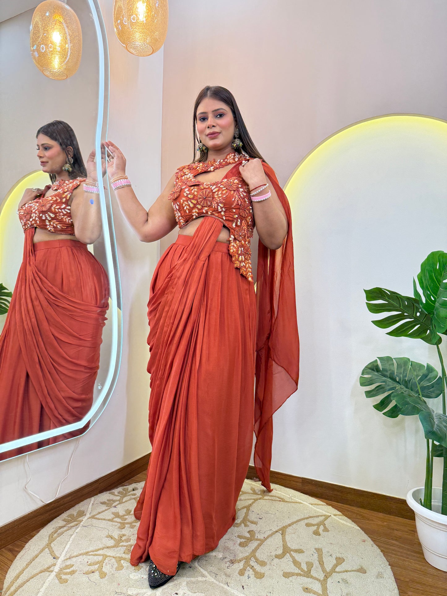 "SAMIRA" DRAPE SAREE