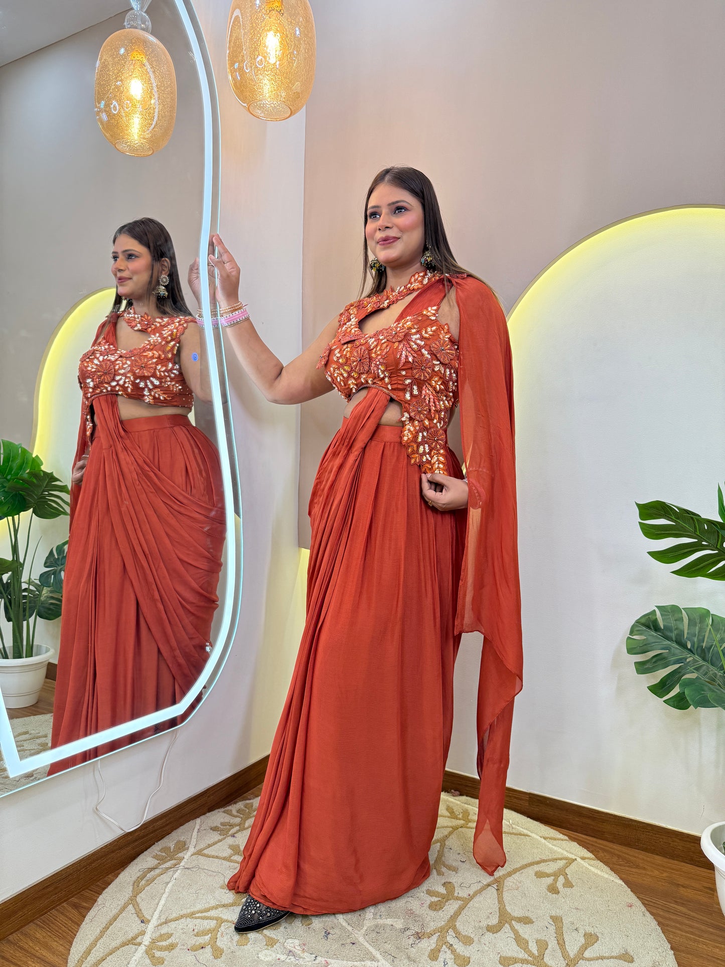 "SAMIRA" DRAPE SAREE