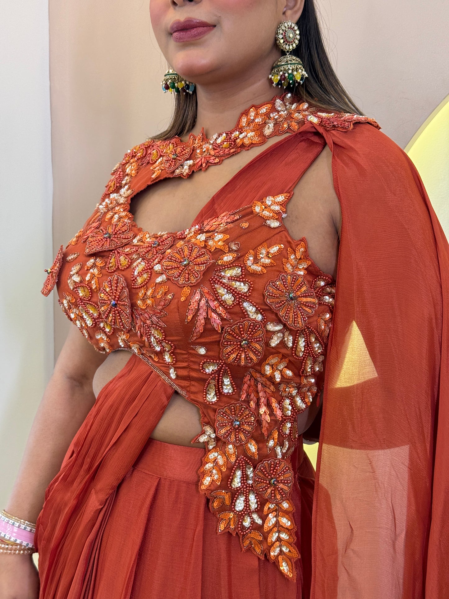 "SAMIRA" DRAPE SAREE