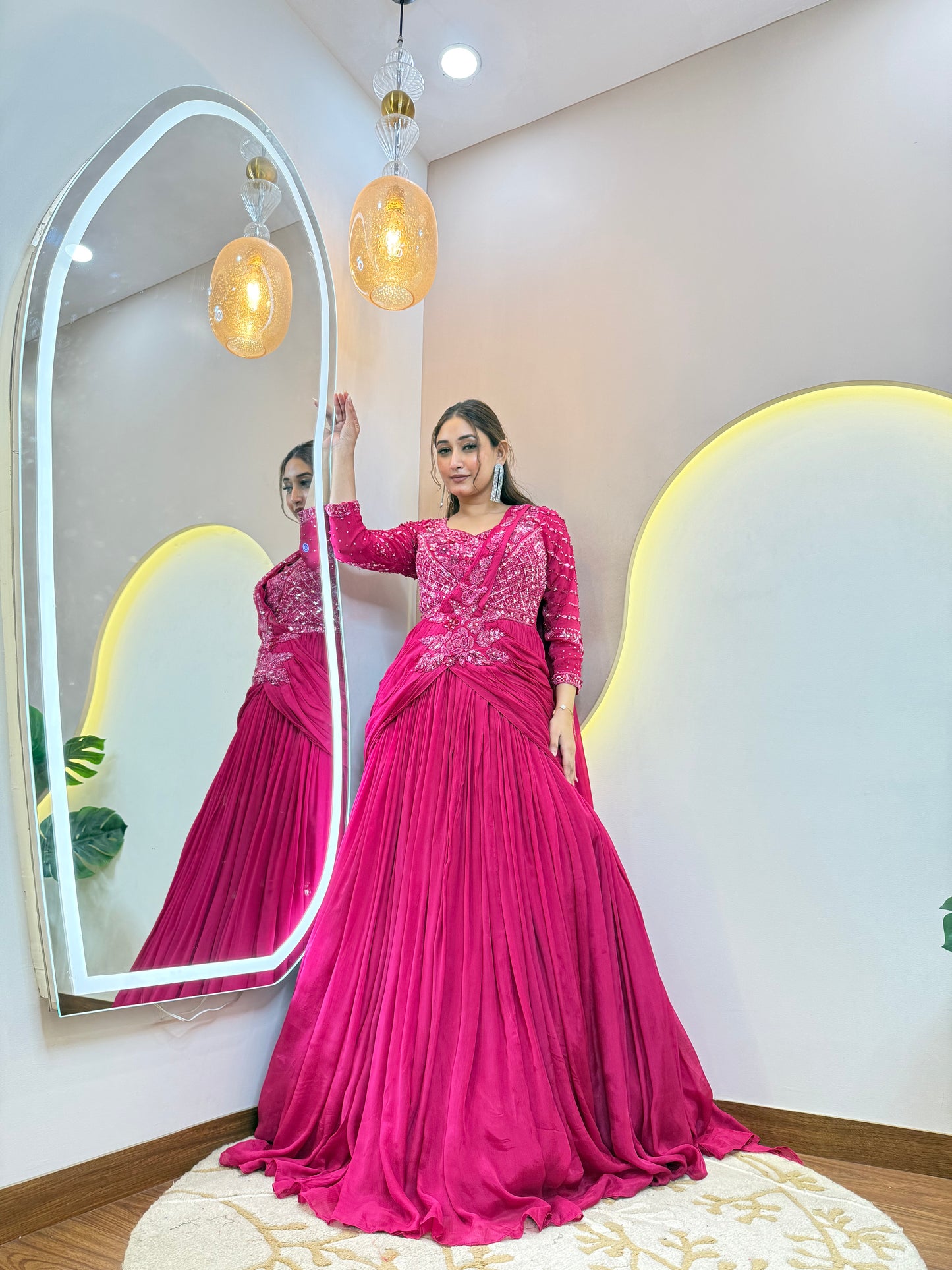 "RAFIA" 1 PC GOWN