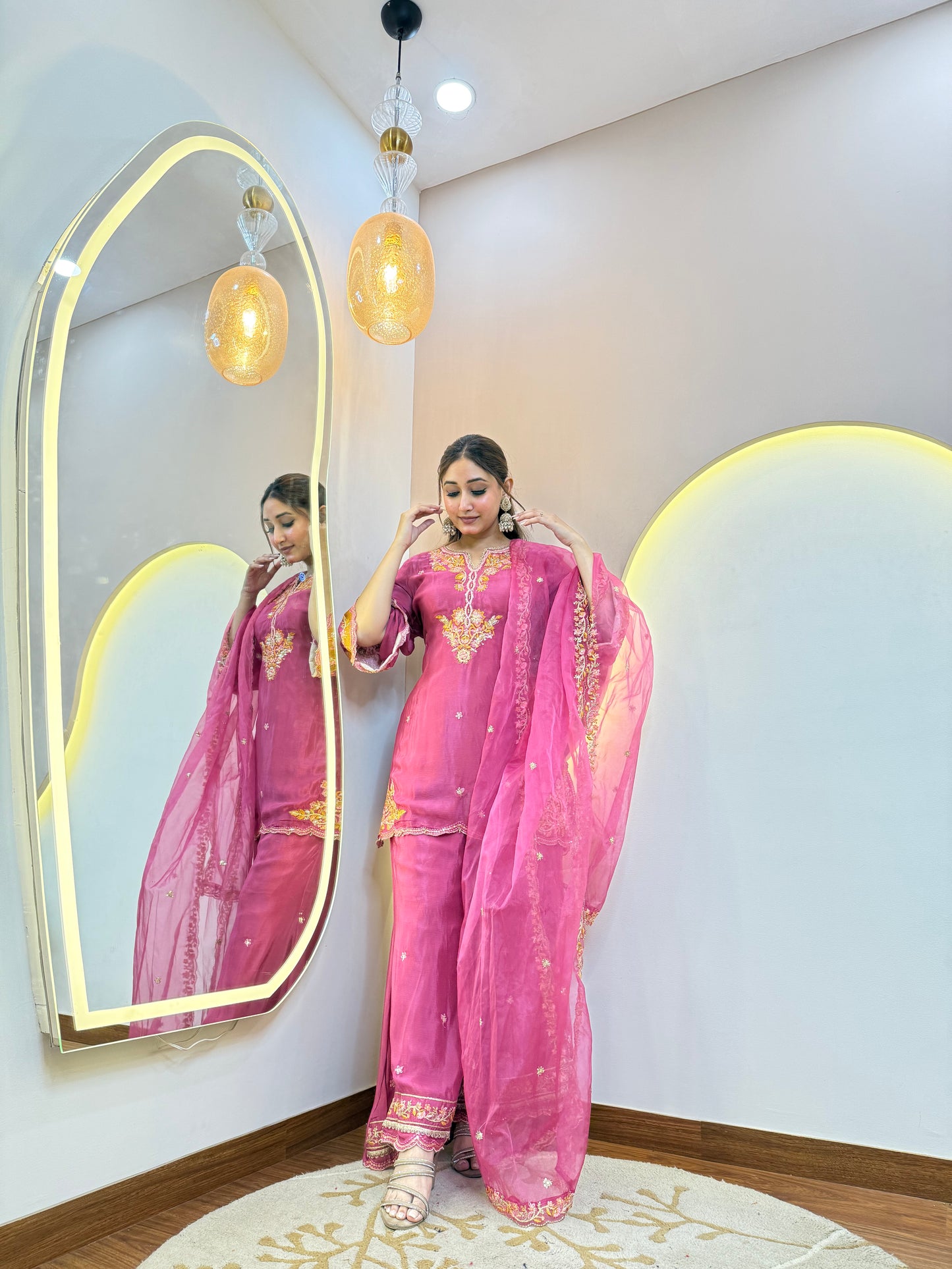 "MEHNAZ " SHARARA SUIT