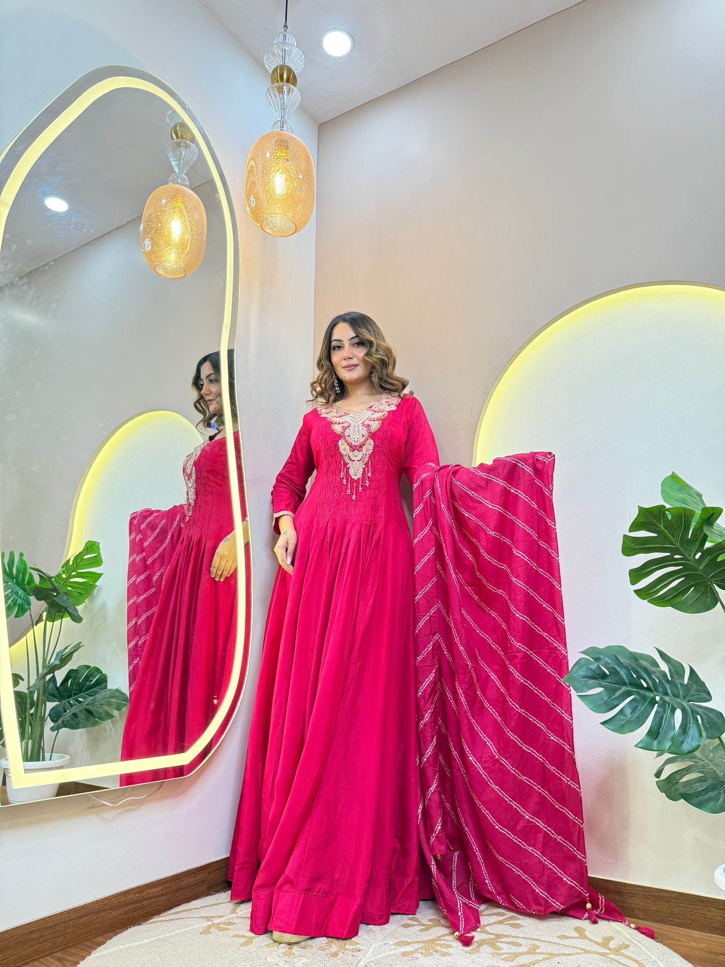 "URFI " ANARKALI GOWN