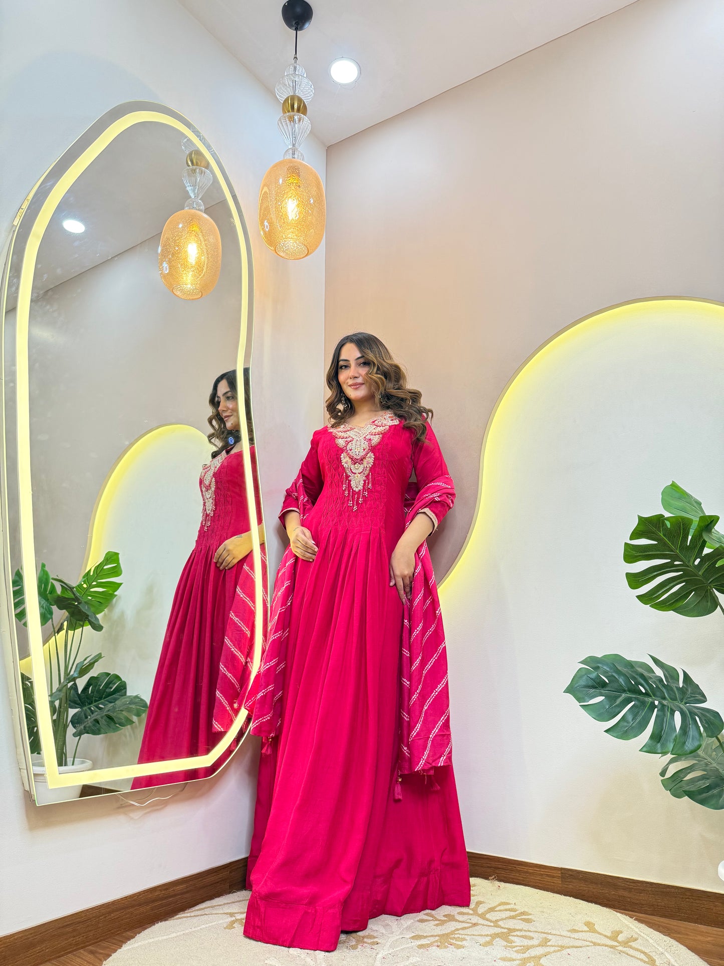 "URFI " ANARKALI GOWN