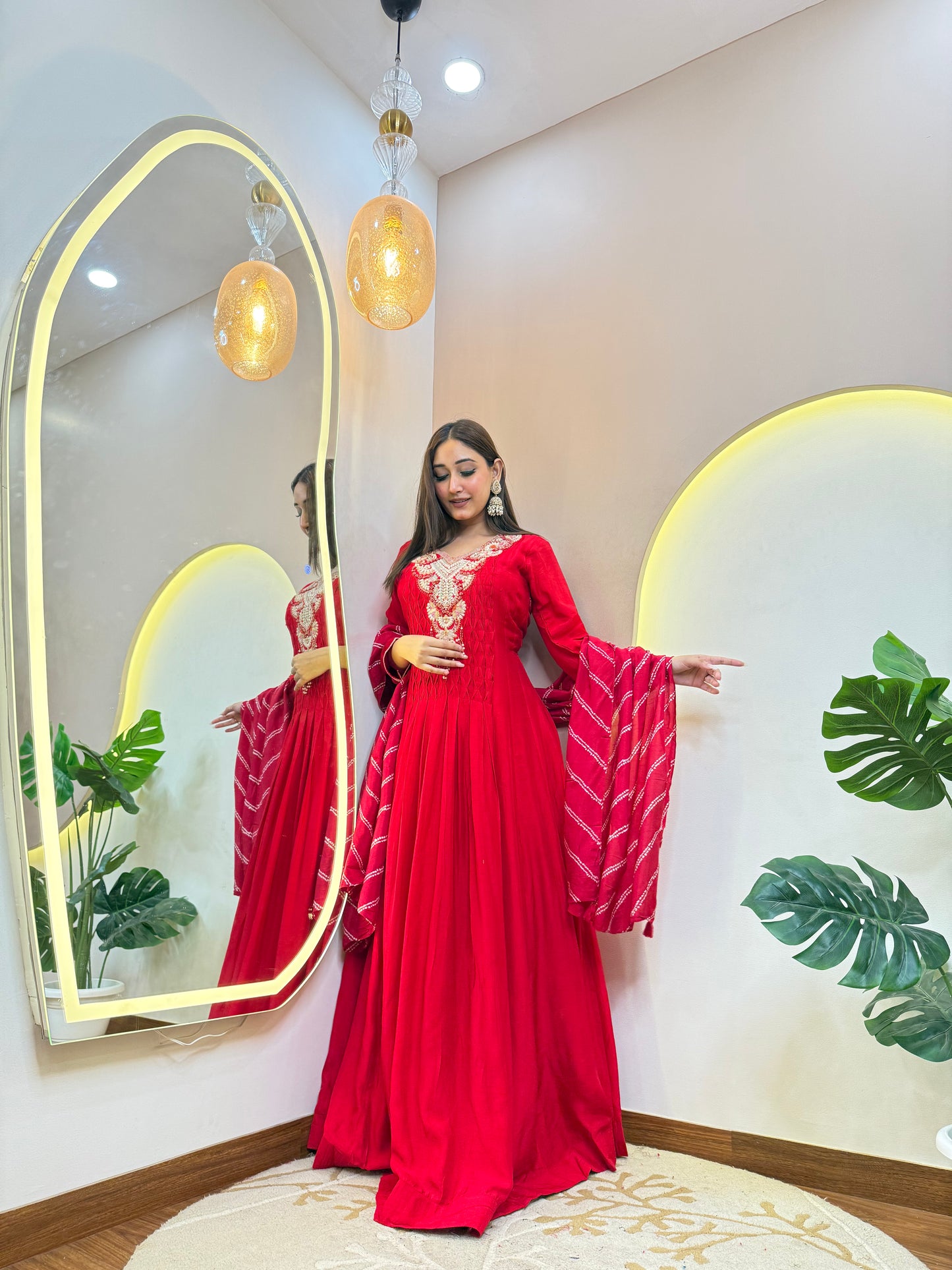 "URFI " ANARKALI GOWN