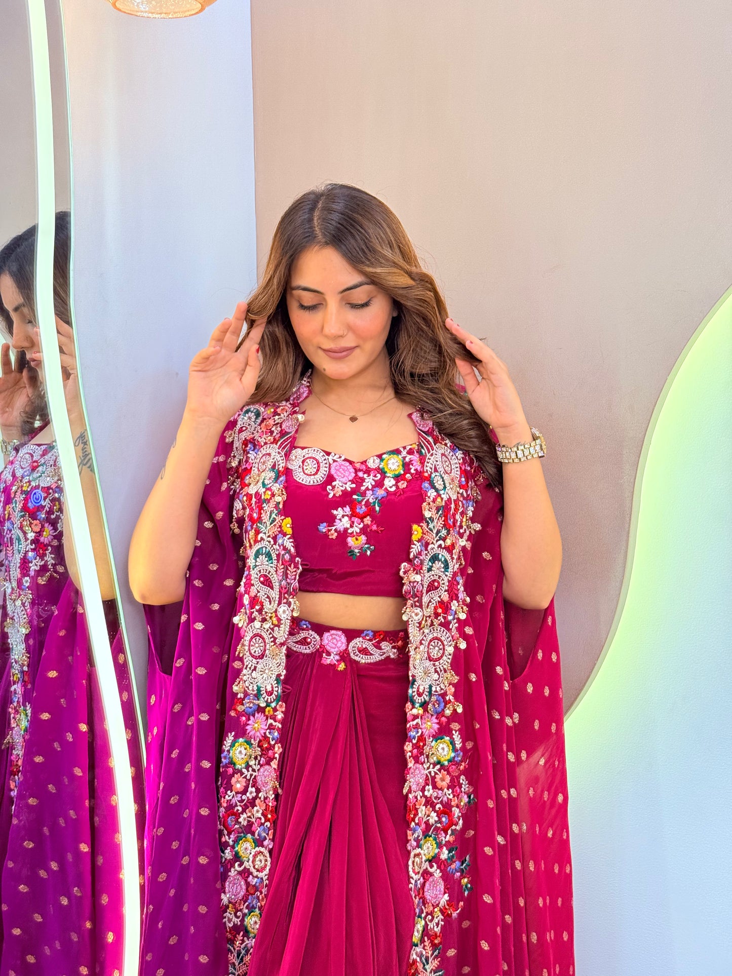 " RUBINA " CAPE STYLE