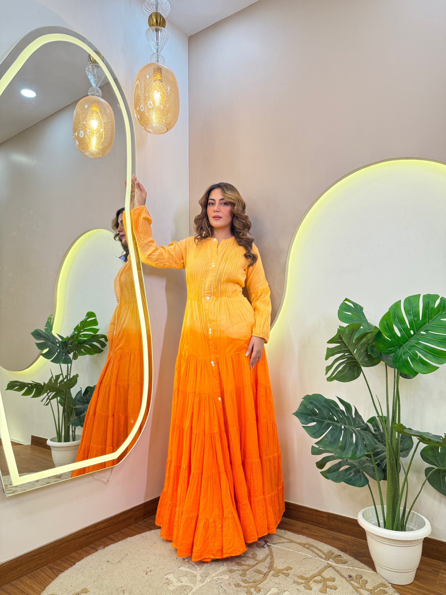 COTTON 1 PC GOWN