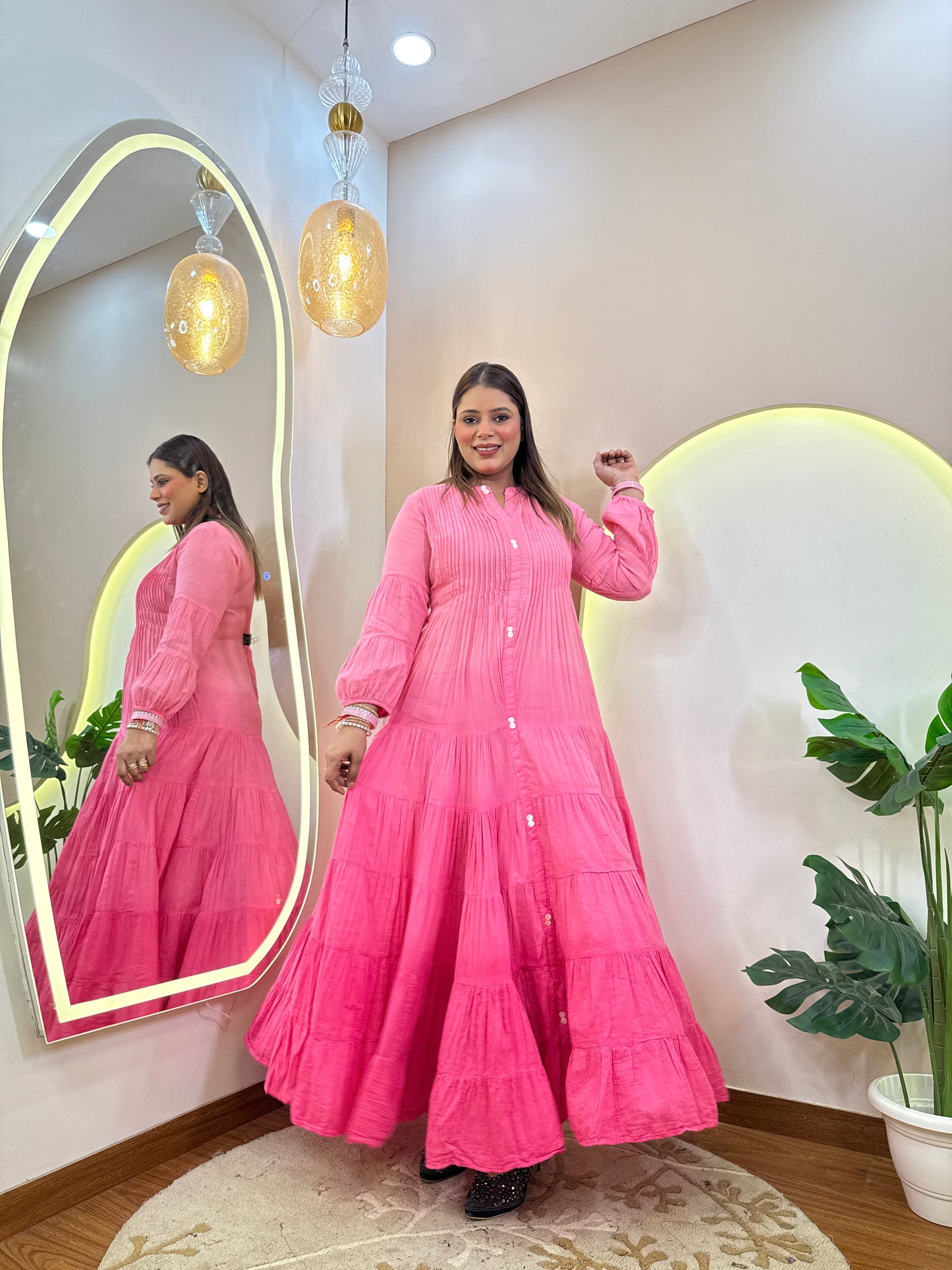COTTON 1 PC GOWN