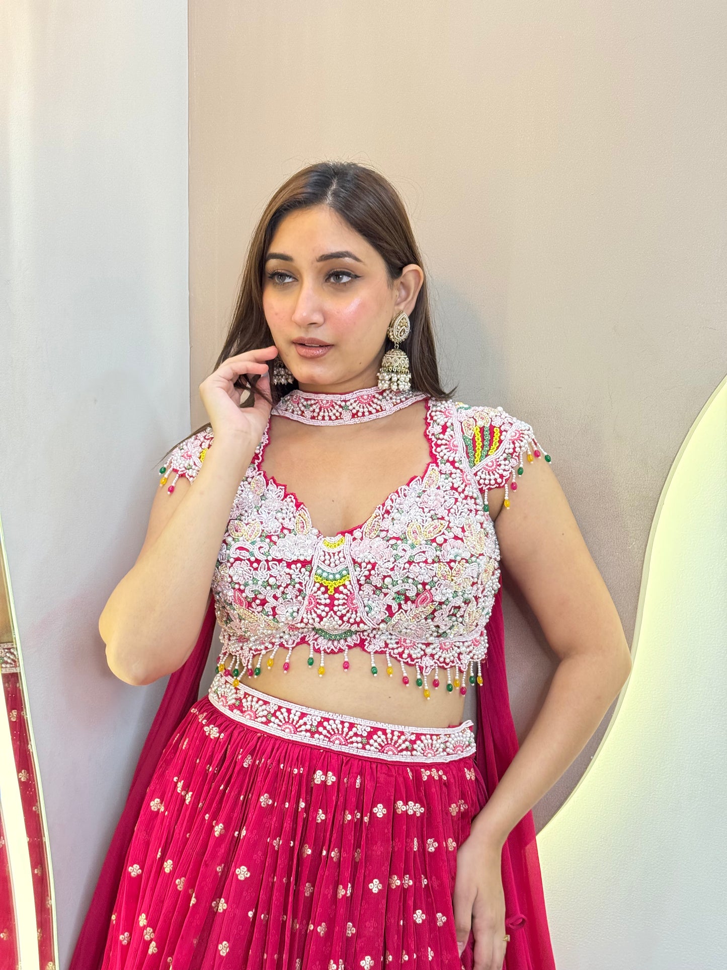 SIMRA CROP TOP SKIRT