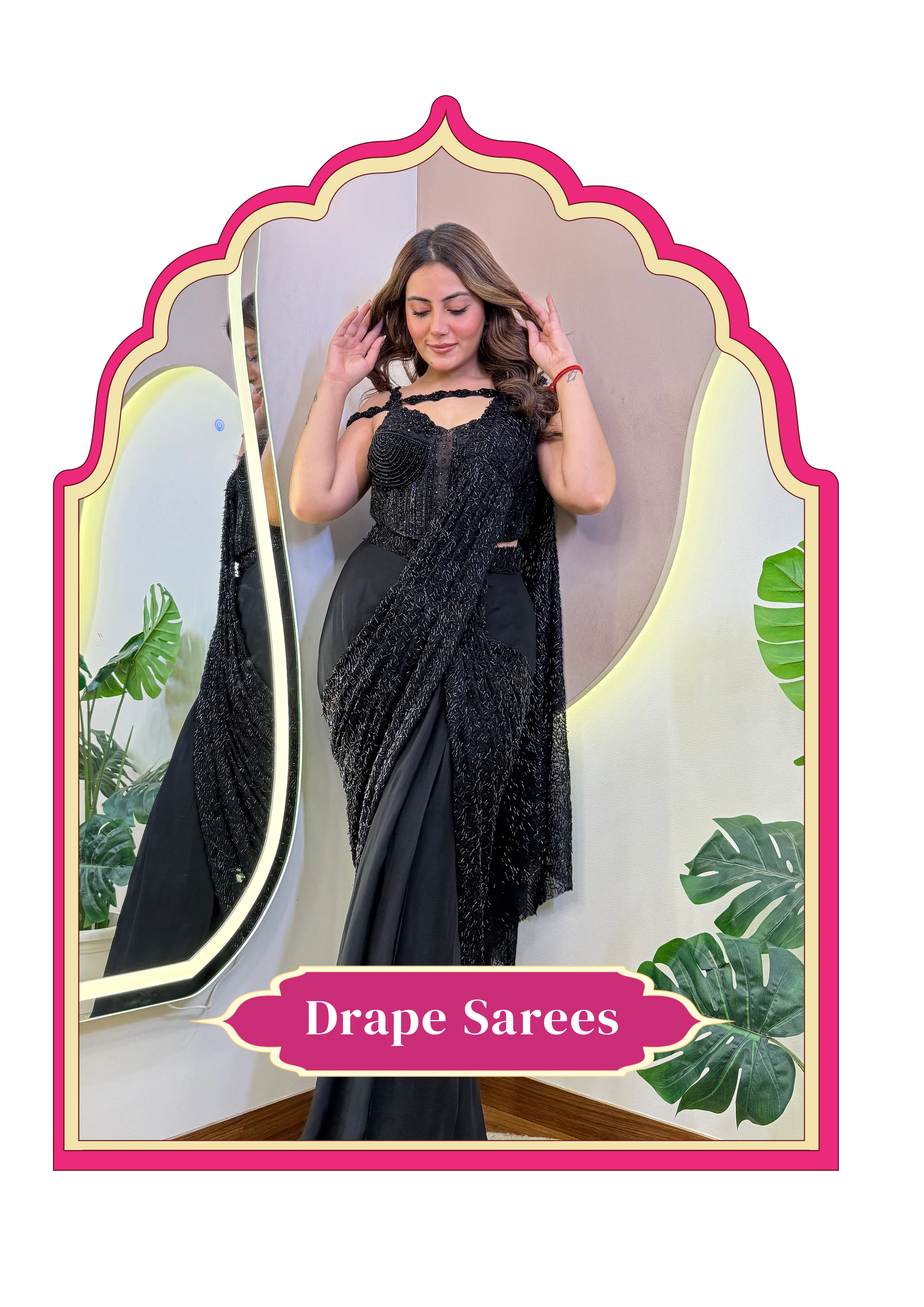 Drape saree