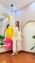 E385 3PC COTTON SUIT