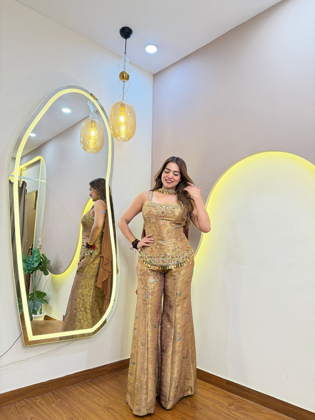 E597 3PC SHARARA SET