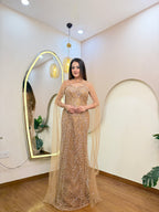 E496 ONE PIECE GOWN