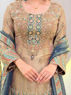 E655 3PC SHARARA SUIT