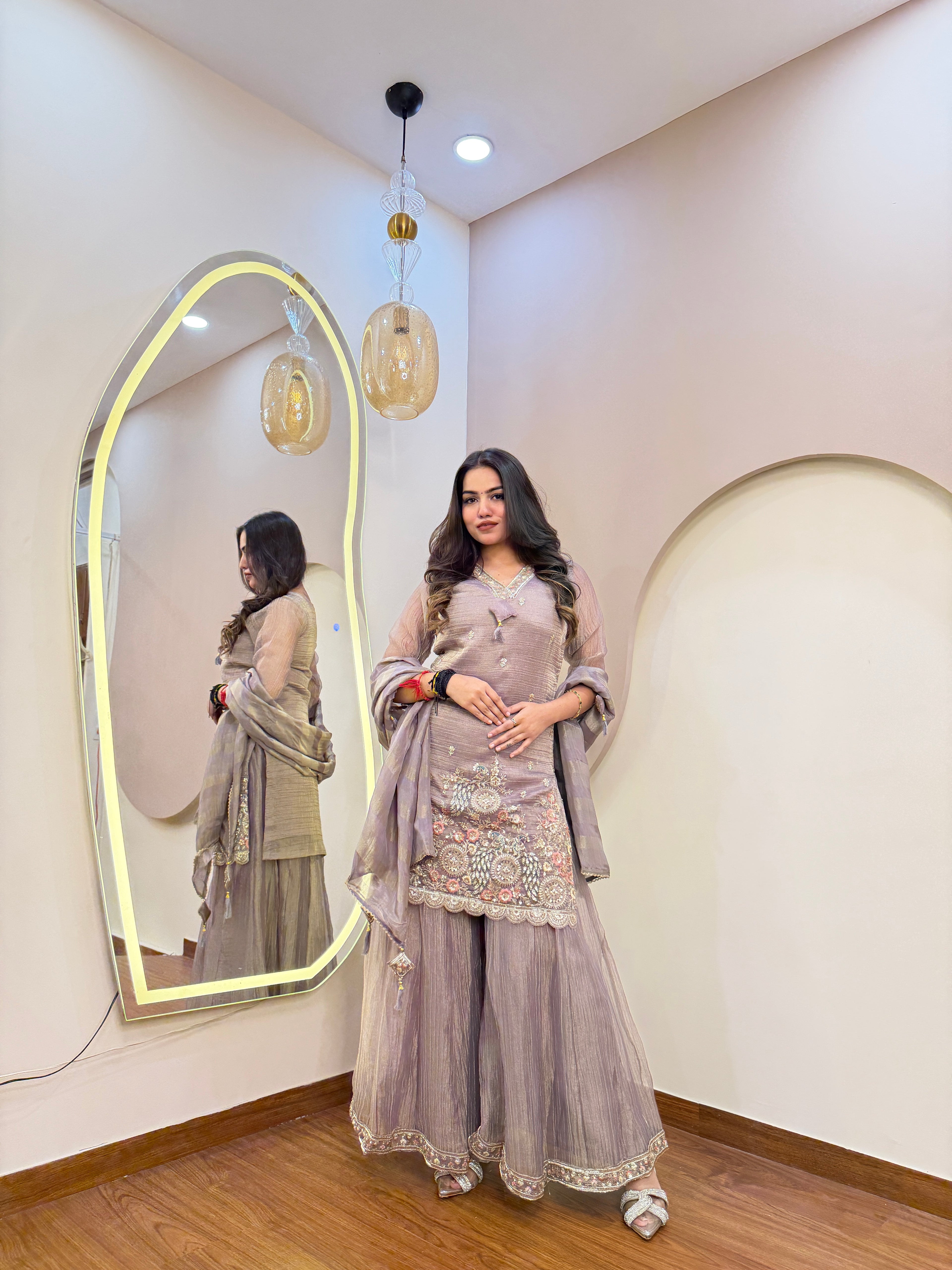 E127 3PC SHARARA SUIT