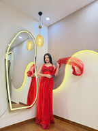 E956 PRE DRAPE SAREE