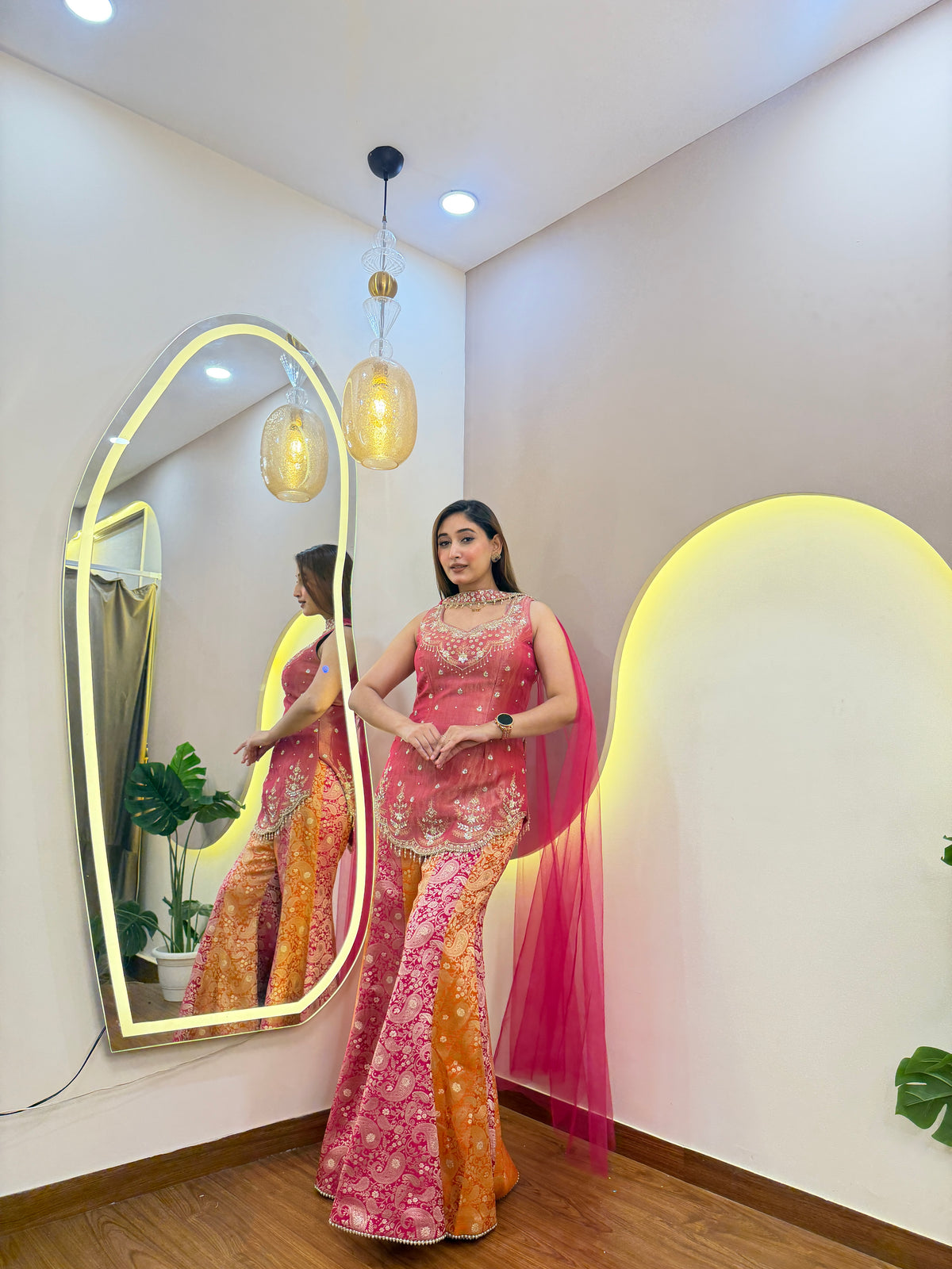 E156 3PC SHARARA SET