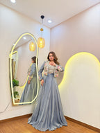 E468 INDO WESTERN LEHENGA