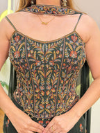 E350 3PC SHARARA SUIT