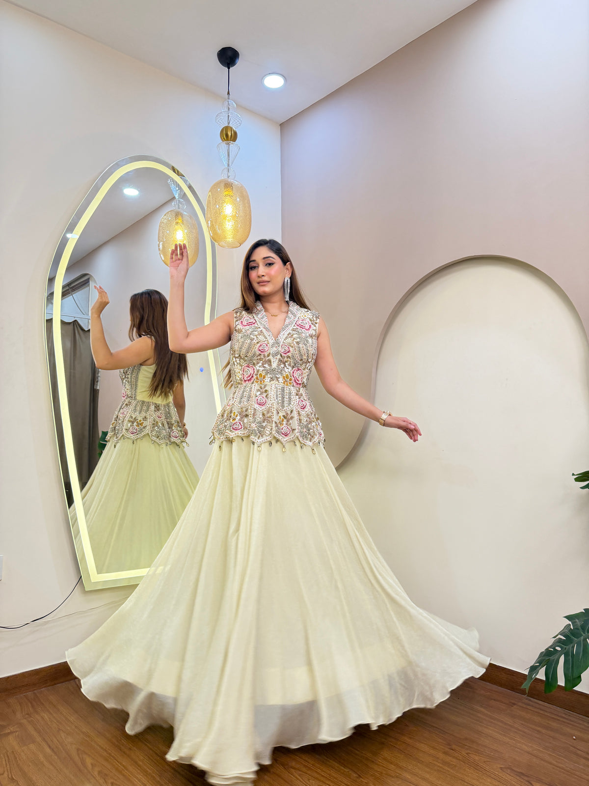 E84 INDO WESTERN LEHENGA