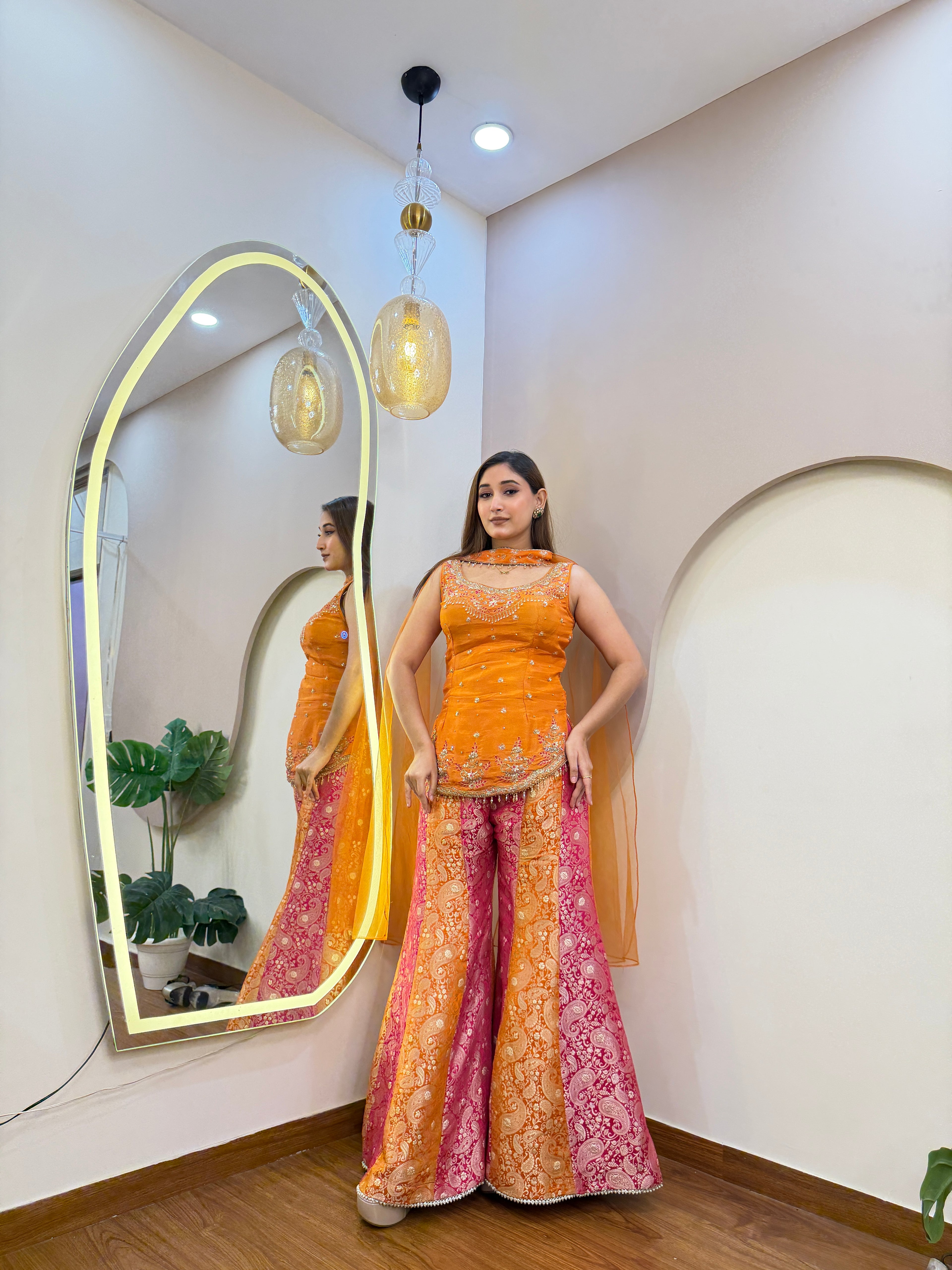 3PC SHARARA SET