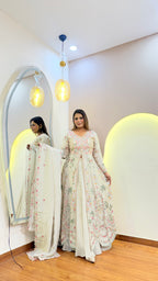 E932 3PC SKIRT ANARKALI SUIT