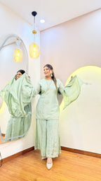 E136 3PC SHARARA SUIT