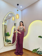 E604 DRAPE SAREE