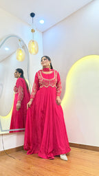 E986 ANARKALI GOWN SUIT