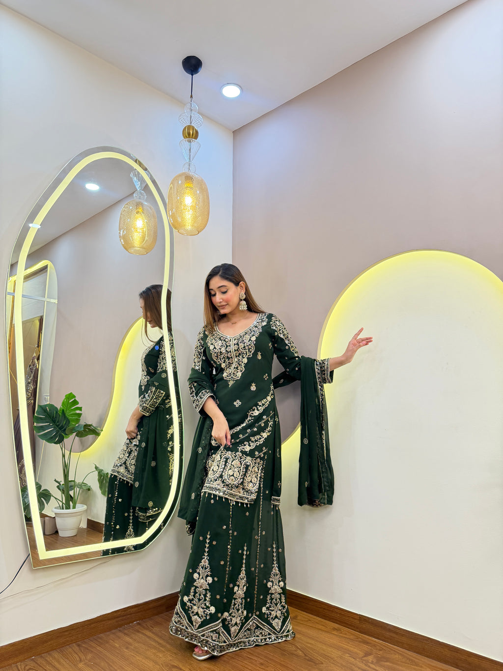 E37 3PC SHARARA SUIT