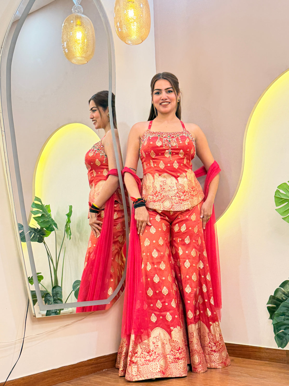 E688 3PC SHARARA SET