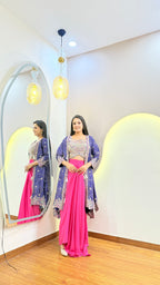 F19 DRAPE SKIRT WITH SKIRT