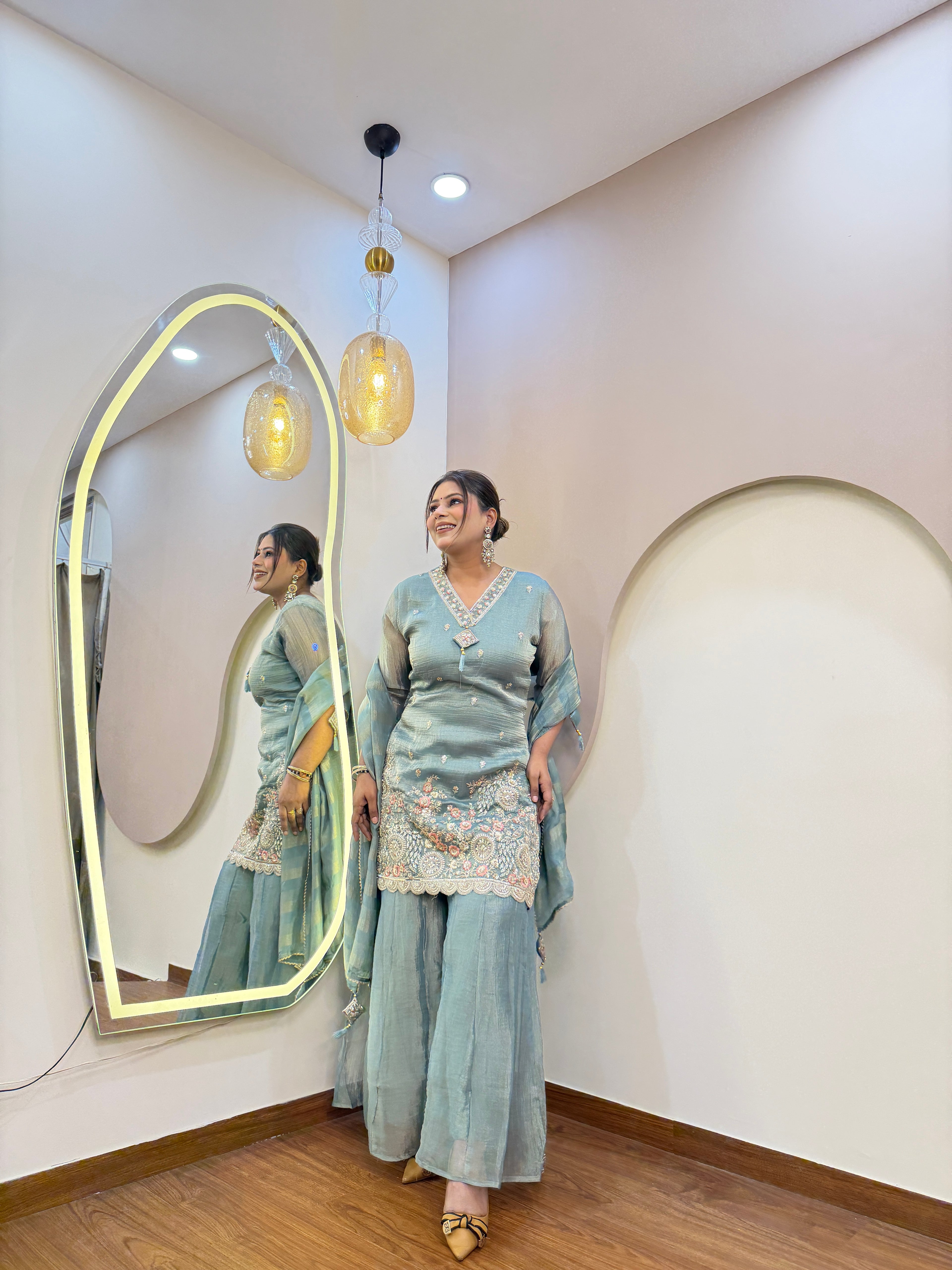 E127 3PC SHARARA SUIT