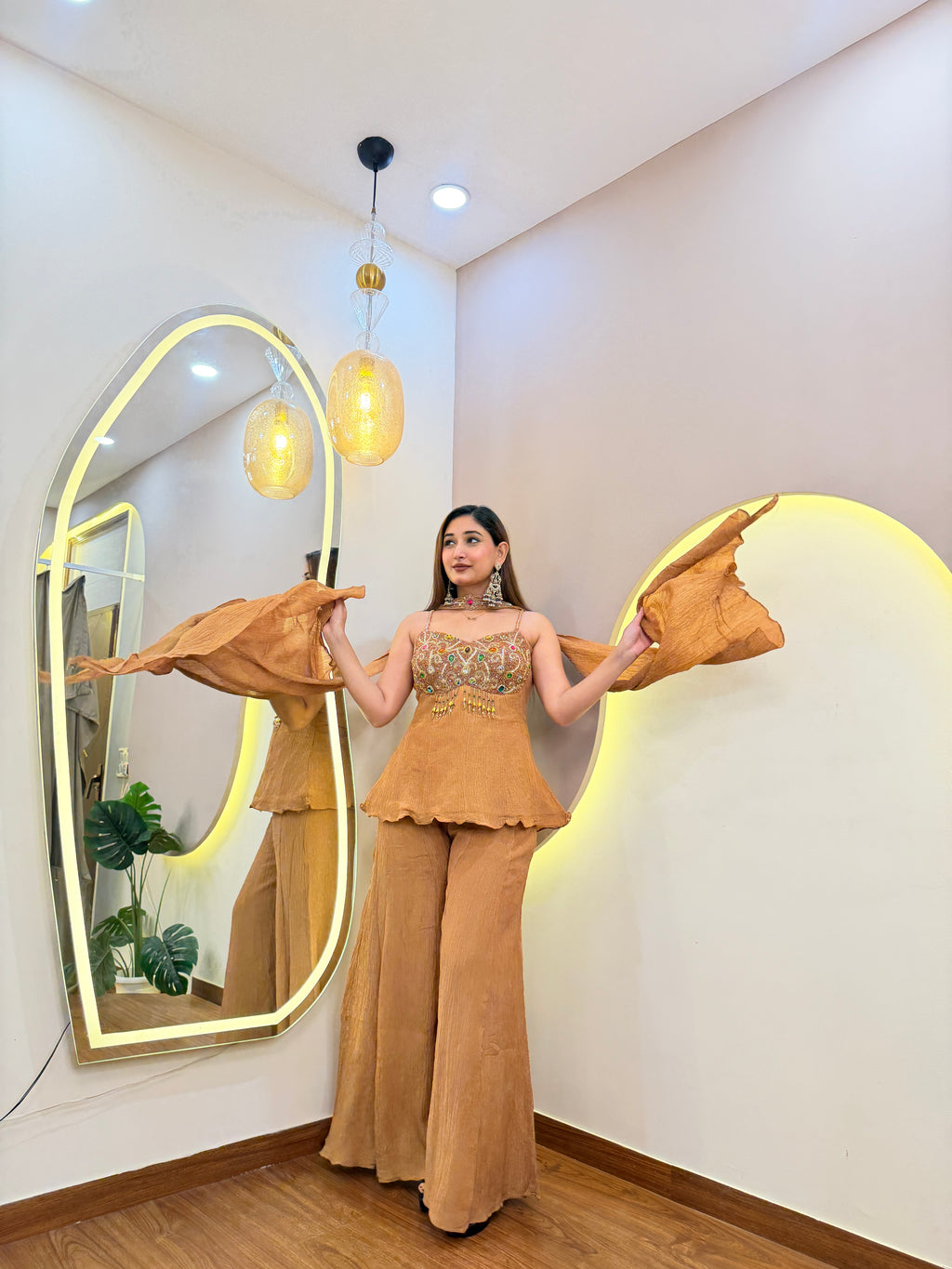 E566 3PC SHARARA SET