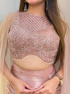 E274 FISH CUT LEHENGA