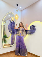 E644 3PC SHARARA SET