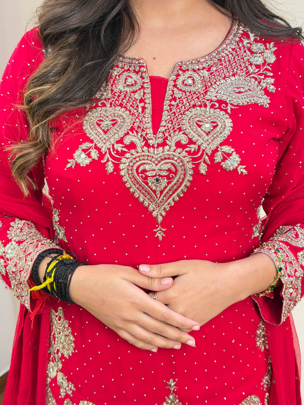 E104 3PC SHARARA SUIT